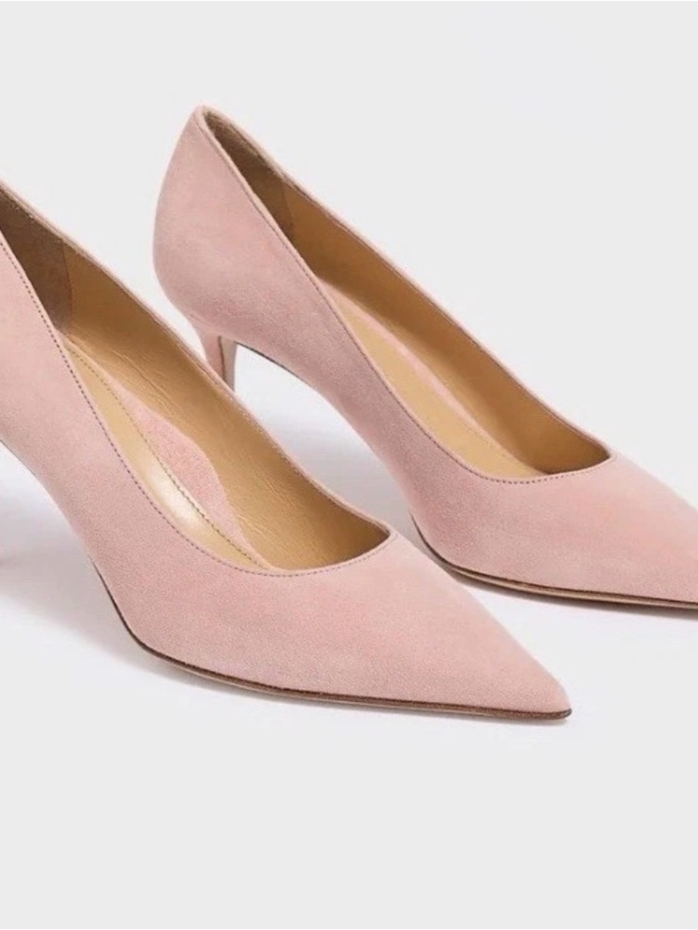 Marion Parke Classic Pump 85 powder suede New In the Box 41